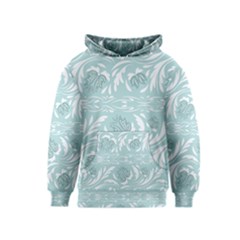 Blue Ornament Kids  Pullover Hoodie by Eskimos