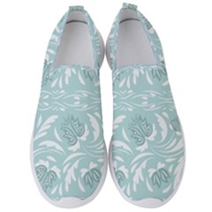 Blue Ornament Men s Slip On Sneakers by Eskimos