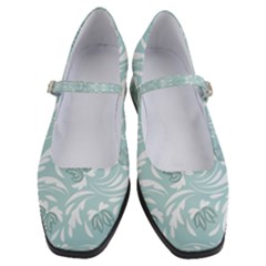 Blue Ornament Women s Mary Jane Shoes by Eskimos