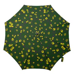 Yellow Flowers Hook Handle Umbrellas (medium) by Eskimos