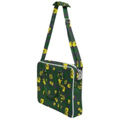 Yellow Flowers Cross Body Office Bag by Eskimos