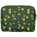 Yellow flowers Make Up Pouch (Large) View2