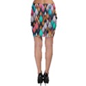 Abstract Triangle Tree Bodycon Skirt View2