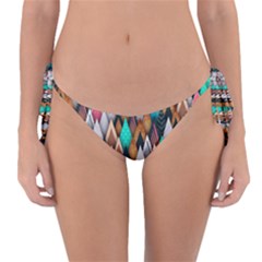 Abstract Triangle Tree Reversible Bikini Bottom by Dutashop