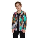 Abstract Triangle Tree Kids  Windbreaker View2