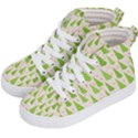 Christmas Green Tree Kids  Hi-Top Skate Sneakers View2