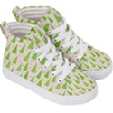 Christmas Green Tree Kids  Hi-Top Skate Sneakers View3