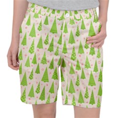 Christmas Green Tree Pocket Shorts by Dutashop