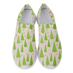 Christmas Green Tree Women s Slip On Sneakers by Dutashop