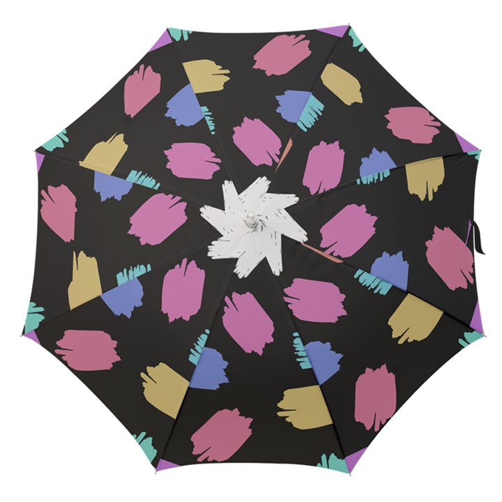 Many Colors Pattern Seamless Straight Umbrellas