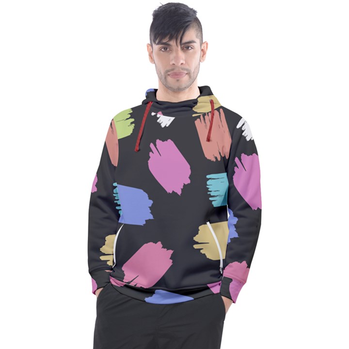 Many Colors Pattern Seamless Men s Pullover Hoodie