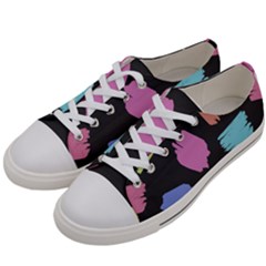 Many Colors Pattern Seamless Women s Low Top Canvas Sneakers by Dutashop