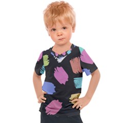 Many Colors Pattern Seamless Kids  Sports Tee