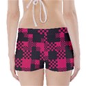 Cube Square Block Shape Boyleg Bikini Wrap Bottoms View2