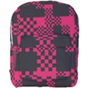 Cube Square Block Shape Full Print Backpack View1