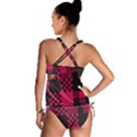 Cube Square Block Shape Tankini Set View2