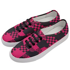 Cube Square Block Shape Women s Classic Low Top Sneakers by Dutashop