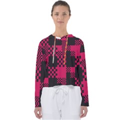 Cube Square Block Shape Women s Slouchy Sweat