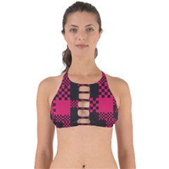 Cube Square Block Shape Perfectly Cut Out Bikini Top