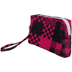 Cube Square Block Shape Wristlet Pouch Bag (small) by Dutashop