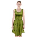 Fern Texture Nature Leaves Racerback Midi Dress View1