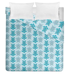 Sea Turtle Sea Animal Duvet Cover Double Side (queen Size) by Dutashop