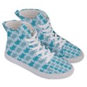 Sea Turtle Sea Animal Women s Hi-Top Skate Sneakers View3