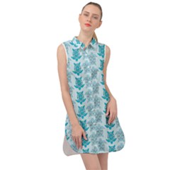 Sea Turtle Sea Animal Sleeveless Shirt Dress