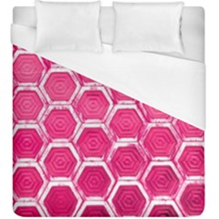 Hexagon Windows Duvet Cover (king Size) by essentialimage365