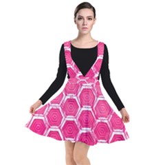 Hexagon Windows Plunge Pinafore Dress by essentialimage365