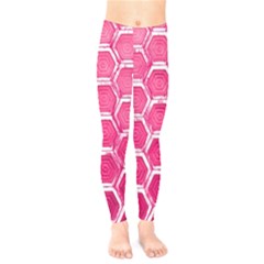 Hexagon Windows Kids  Leggings by essentialimage365