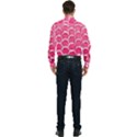 Hexagon Windows Men s Long Sleeve Pocket Shirt  View2