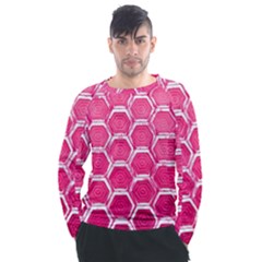 Hexagon Windows Men s Long Sleeve Raglan Tee