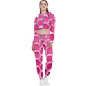 Hexagon Windows Cropped Zip Up Lounge Set View1