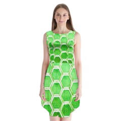 Hexagon Windows Sleeveless Chiffon Dress   by essentialimage365