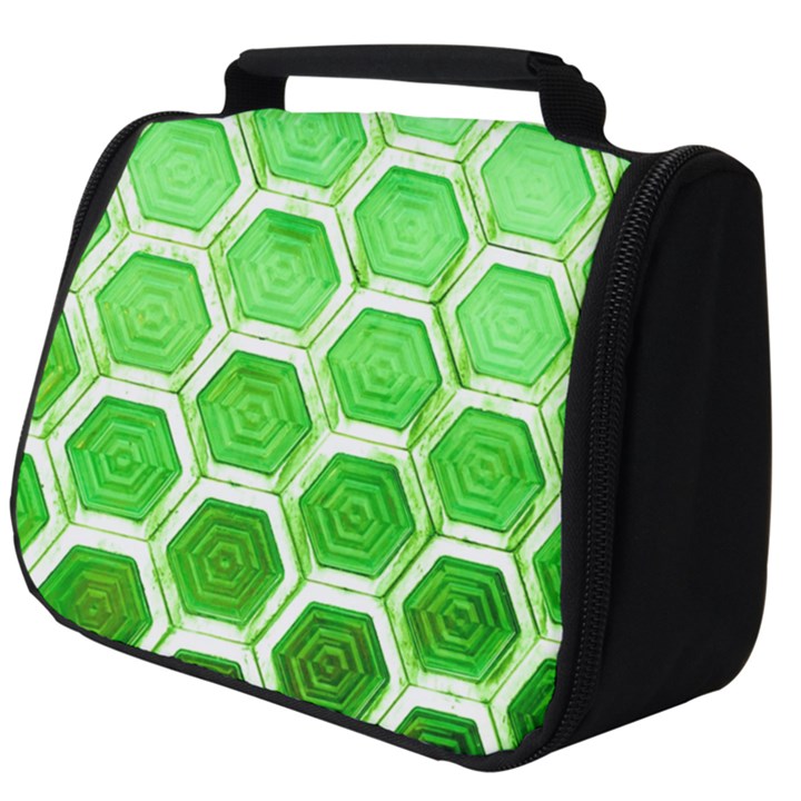 Hexagon Windows Full Print Travel Pouch (Big)