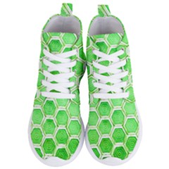 Hexagon Windows Women s Lightweight High Top Sneakers by essentialimage365