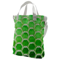 Hexagon Windows Canvas Messenger Bag