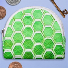 Hexagon Windows Horseshoe Style Canvas Pouch by essentialimage365