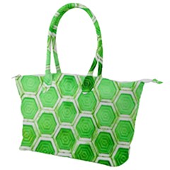 Hexagon Windows Canvas Shoulder Bag by essentialimage365