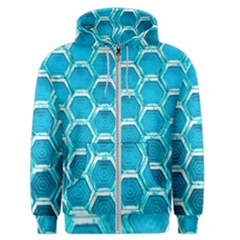 Hexagon Windows Men s Zipper Hoodie by essentialimage365