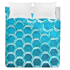 Hexagon Windows Duvet Cover Double Side (queen Size) by essentialimage365