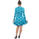 Hexagon Windows Long Sleeve Panel Dress View2