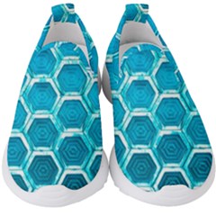 Hexagon Windows Kids  Slip On Sneakers