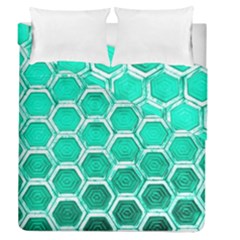 Hexagon Windows Duvet Cover Double Side (queen Size) by essentialimage365