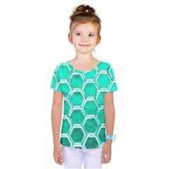 Hexagon Windows Kids  One Piece Tee