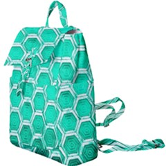 Hexagon Windows Buckle Everyday Backpack by essentialimage365