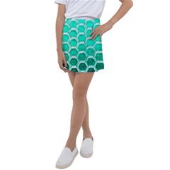 Hexagon Windows Kids  Tennis Skirt by essentialimage365