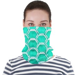 Hexagon Windows Face Seamless Bandana (adult) by essentialimage365