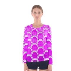 Hexagon Windows Women s Long Sleeve Tee